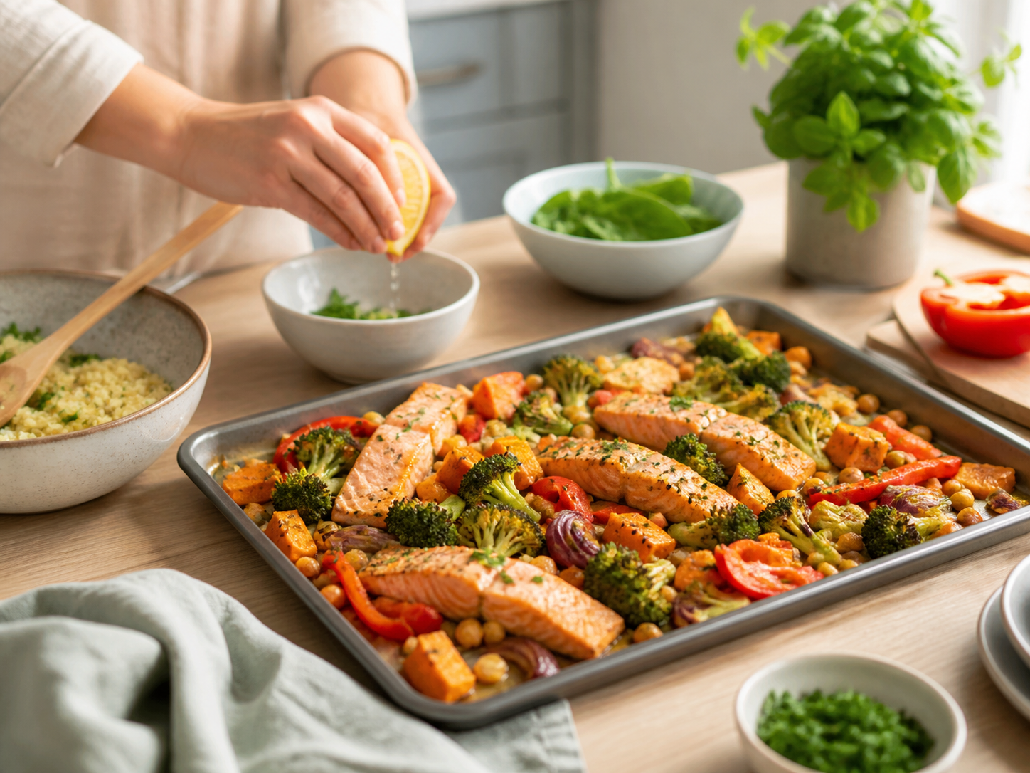 Kursbild zu Kochen trotz Alltagsstress – Schnell. Einfach. Gesund