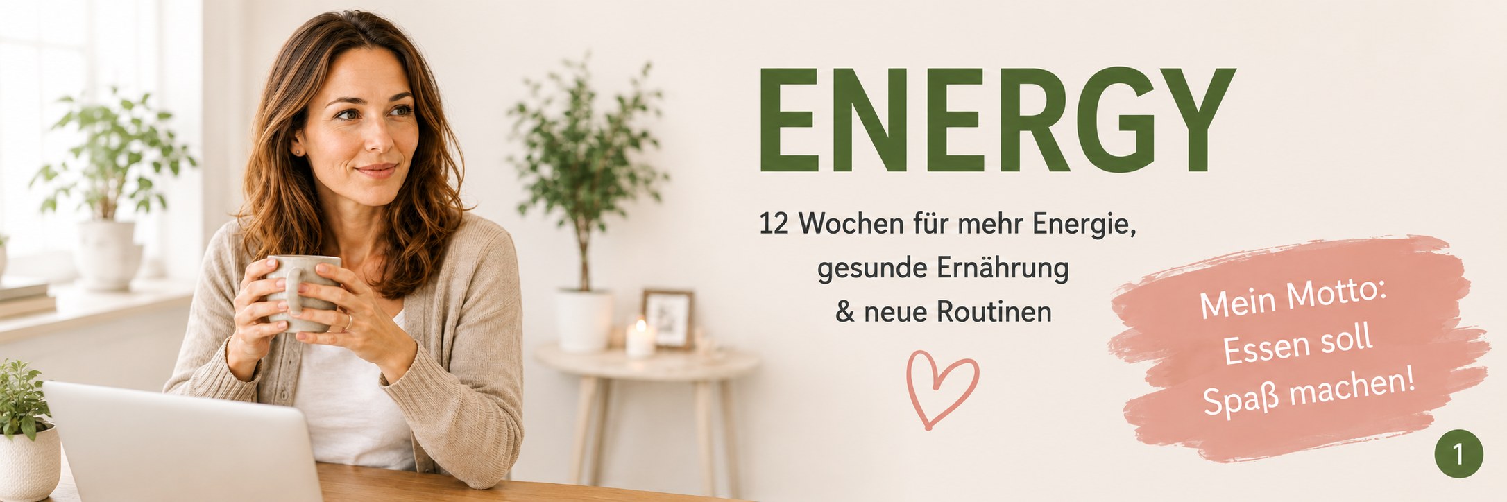 Kursbild zu ENERGY 12 Wochen für mehr Energie, gesunde Ernährung & neue Routinen