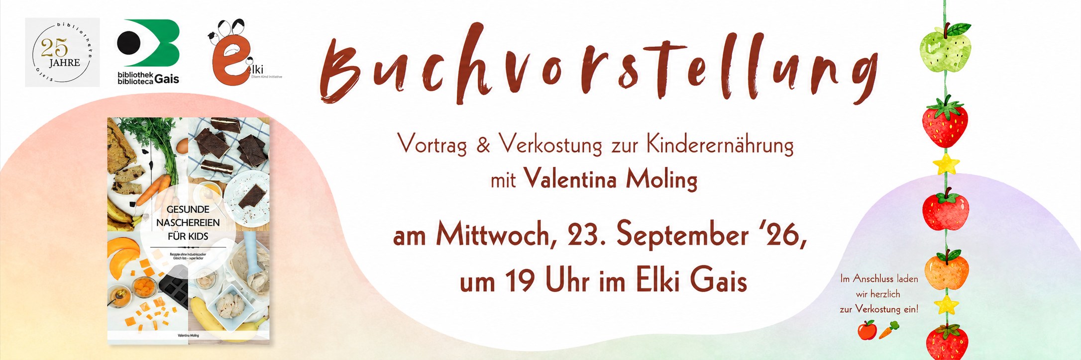 Kursbild zu Vortrag und Verkostung Kinderernährung