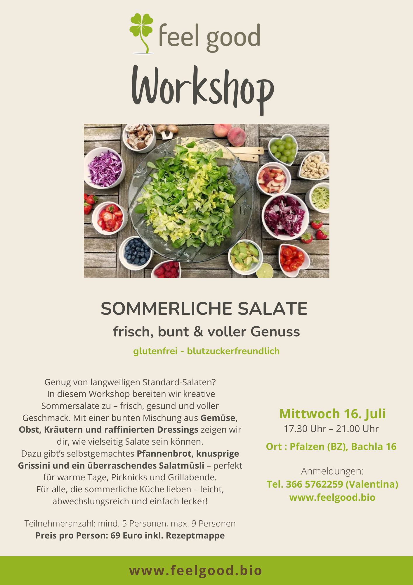 Workshop SOMMERLICHE SALATE
